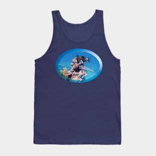 Triggerfish On A Coral | Red Sea Dive | Tank Top